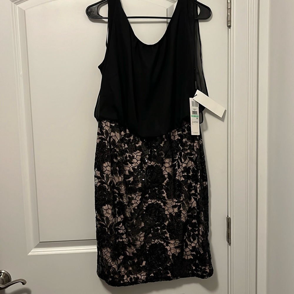 Calvin Klein Black Lace Dress